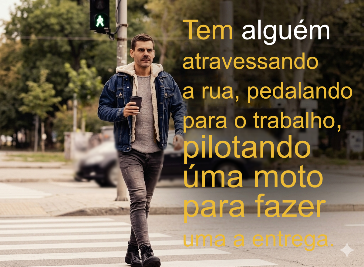 O Trânsito Feito de Pessoas, Não de Máquinas