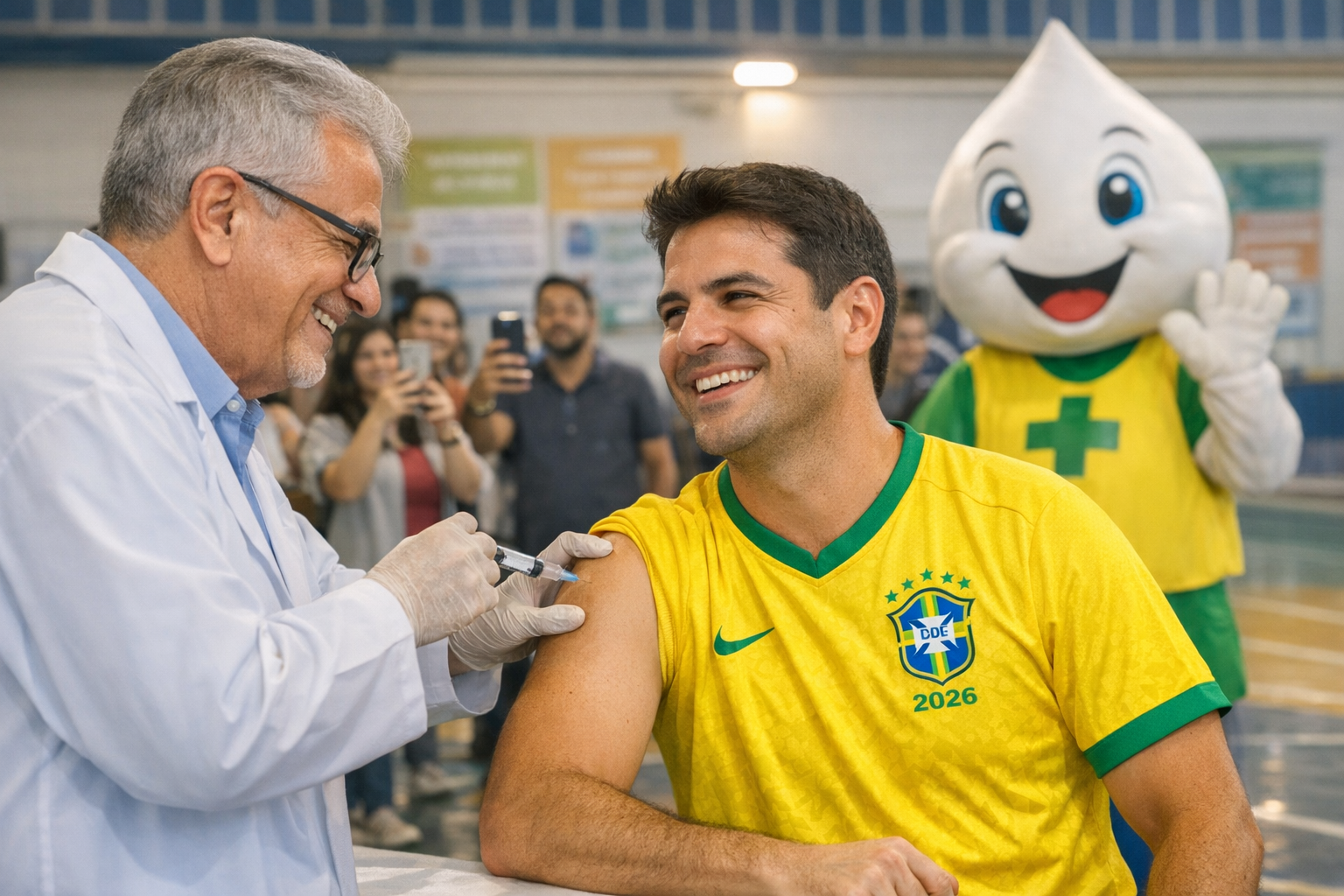 Campanha contra o sarampo visa evitar casos importados durante a Copa