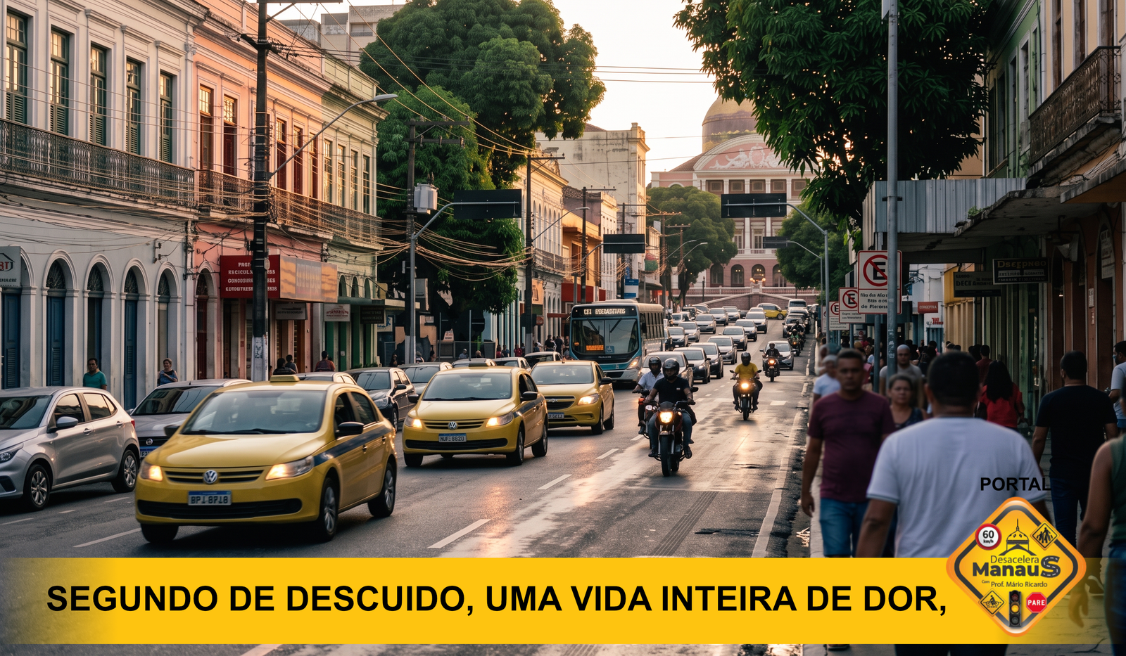 Estudo revela o comportamento que mais agrava acidentes no trânsito brasileir
