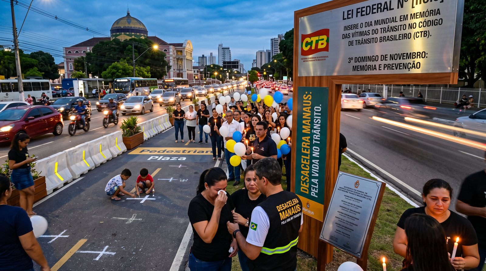 Memória e Ação: Dia Mundial em Memória das Vítimas do Trânsito